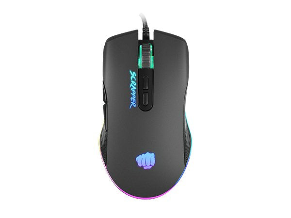 Mouse Gaming Fury Scrapperr RGB 6400 DPI