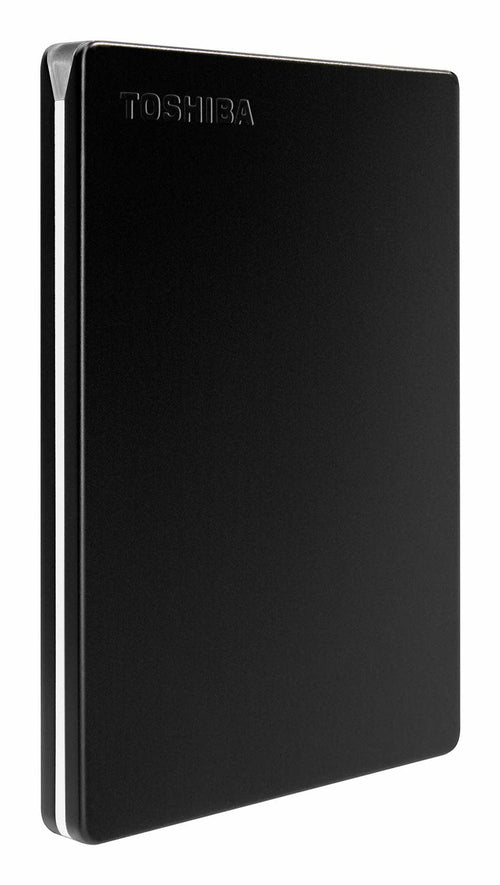 Toshiba Drive External HDD Canvio Slim 2TB Black Ext 2.5 USB 3.0 Alu Finish In — image 1