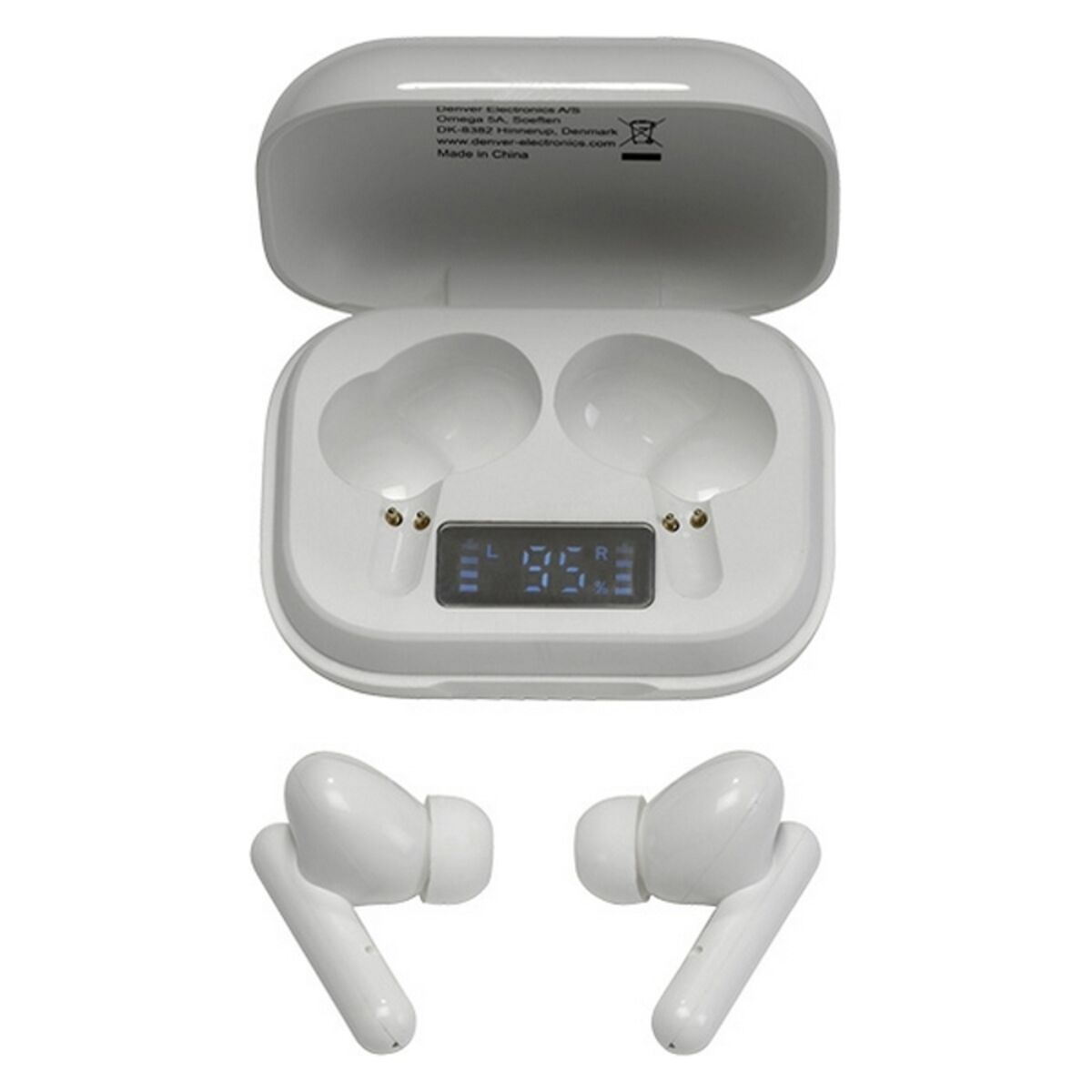 Denver Electronics Bluetooth Headphones Denver Electronics 111191120210 White