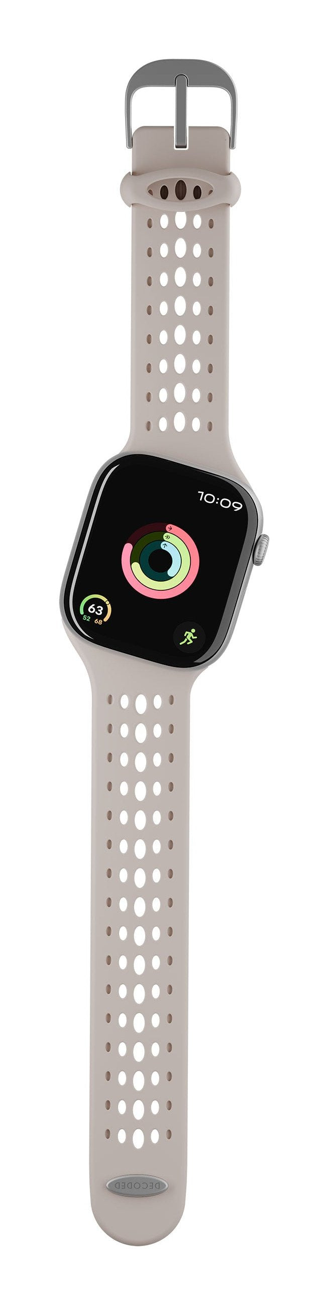 Decoded Silicone Ares Or Strap For Apple Watch 40/42MM Clay