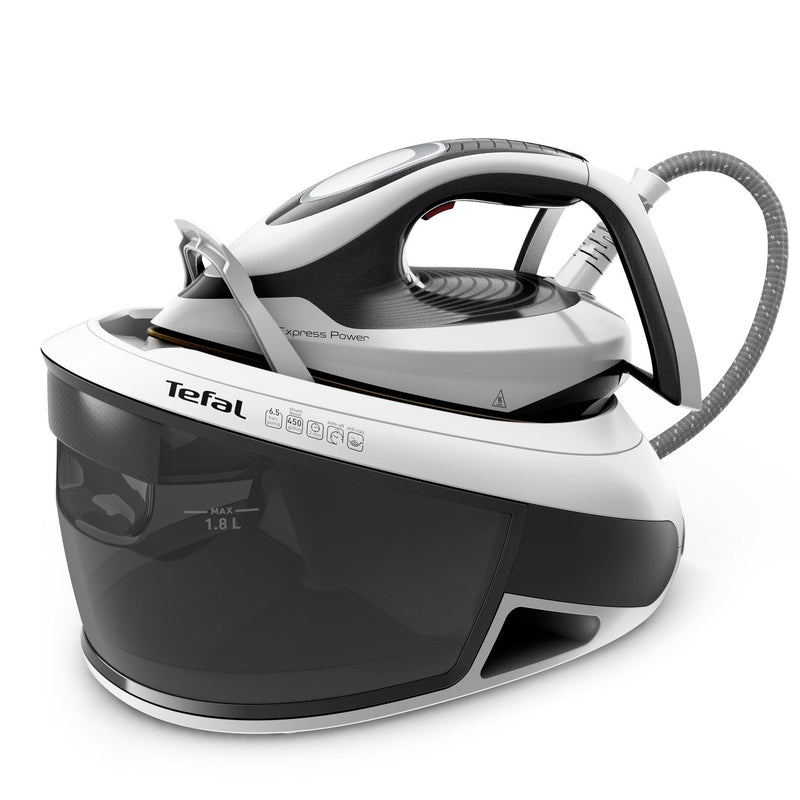 Tefal Express Power SV8130 2800W 1,8 L Durilium Airglide Autoclean Soleplate Negro Blanco