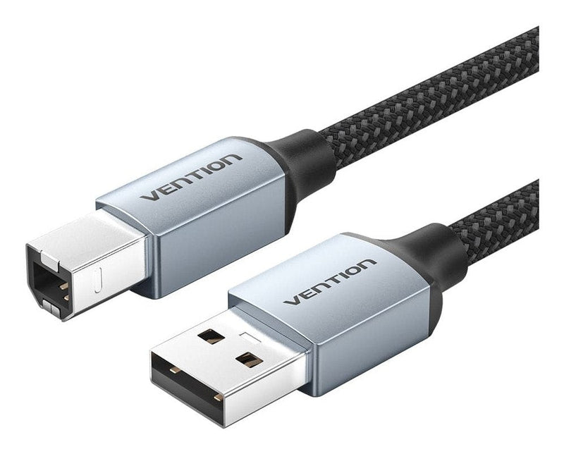 Vention USB Cable 2.0 Printer Ctthl USB Tipo-b Male USB Male 480Mbps 10M Grey