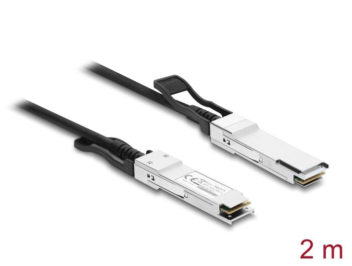 Delock Twinax Cable Qsfp + Connector Male a Qsfp + Connector Male 40Gbps 2M