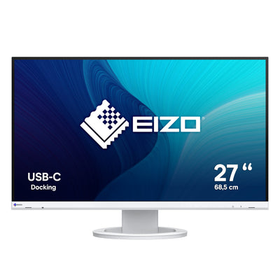 Eizo Monitor 27 Flexscan EV2720S 2560 X 1440 Pixels Quad HD LCD White — image 1