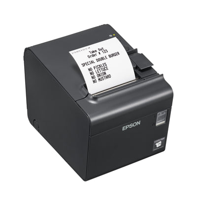 Epson TM-L90LF, 8 Puntos/Mm (203DPI), Linerless ( Without Paper Stand Usb, RS232, Black — image 1