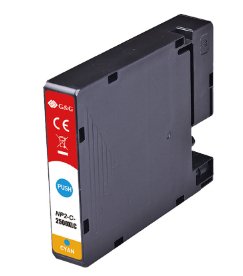 G&g-druckerpatrone Compatible With Canon PGI-2500XLC