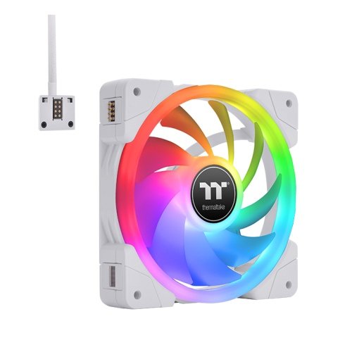 Thermaltake Fan Swafan EX14 RGB White Tt Premium Edition, CL-F162-PL14SW-A
