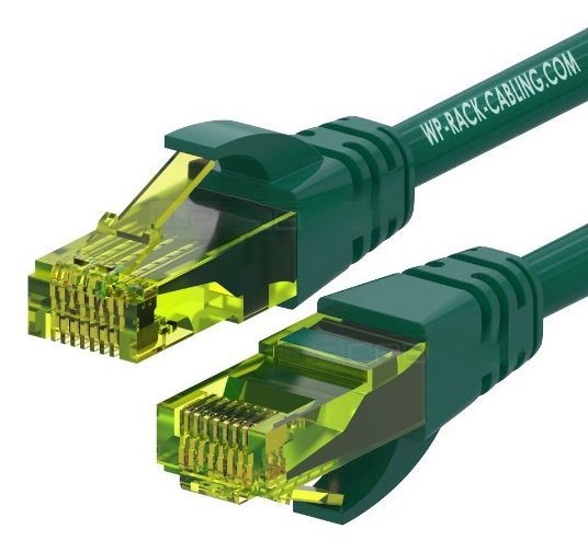 Wp WPC-PAT-6AU010G Network Cable Green 1M CAT.6A U/UTP (UTP)