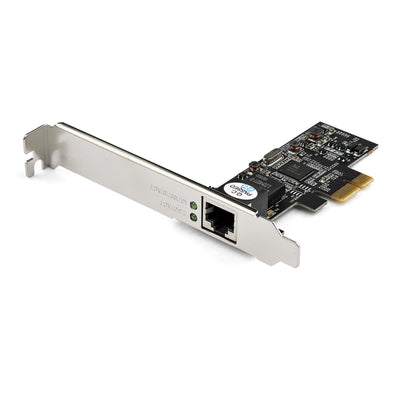 StarTech.com Network Card Pci Express 2,5GB 2.5GBASE-T, Internal Ethernet, 2500 Mbit/S, Black — image 1