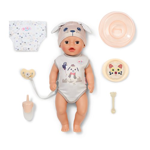 Zapf Creation Baby Born Lukas Hund 36CM Pink 839591