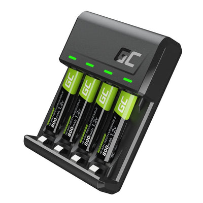 Green Cell GRSETGC02 Charger 4X Aaa / HR03 800MAH — image 1