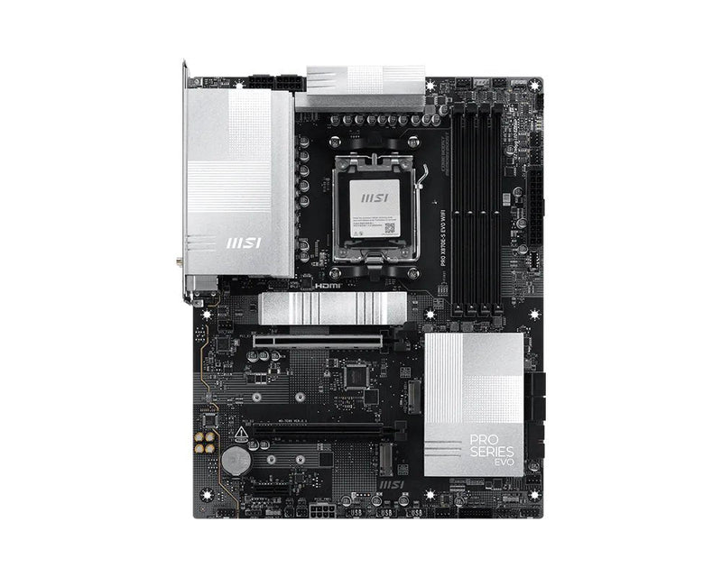 MSI Motherboard Pro X870E-S Evo Wi-Fi DDR5 AM5 7E86-003R Retail