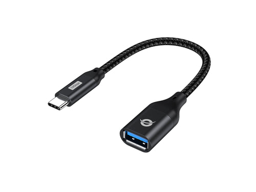 Conceptronic Adapter USB-C - USB-A 3.0 Otg 10GB S Black — image 1