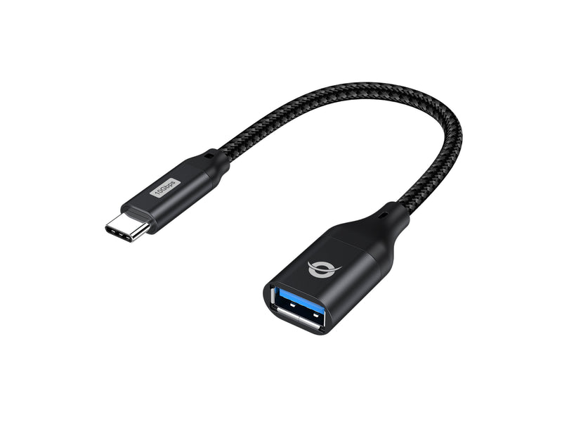 Conceptronic Adapter USB-C - USB-A 3.0 Otg 10GB S Black