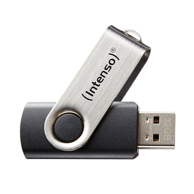 Intenso USB Flash Drive 16GB USB 2.0 Basic Line Black — image 1