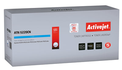 Activejet Toner ATK-5220CN (reemplazo Kyocera TK-5220C - Supreme - 1200 Páginas - Cyan) — image 1