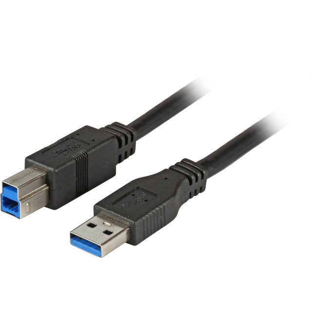 EFB Elektronik 1.8M USB 3.0A/B USB Cable 1,8M 3.2 Gen 1 (3.1 Gen 1) USB a USB B Black