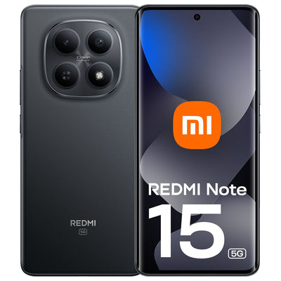 Xiaomi Smartphone Redmi Note 15 8 + 512GB 6.77 5G Midnight Black Eu — image 1