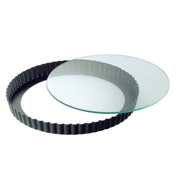 Kaiser Molde Hornear Frying Pan Quiche Inspiration 28CM With Fondo Elevador Glass