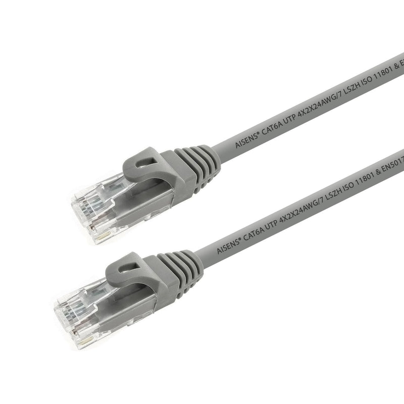 Aisens Network Cable RJ45 Lszh CAT.6A 500MHZ UTP AWG24 - 10M - Grey