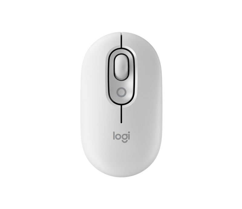 Logitech Wireless Mouse Pop Mouse White 910-007411