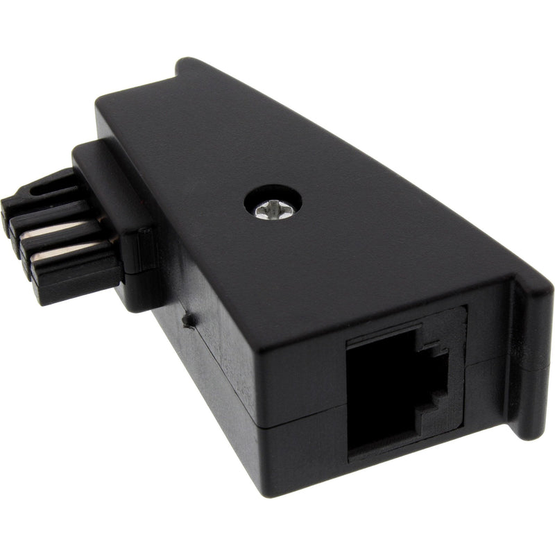 Inline Adapter Tae-f, Plug Tae-f a Connector Female RJ45, 8P2C Fritzbox