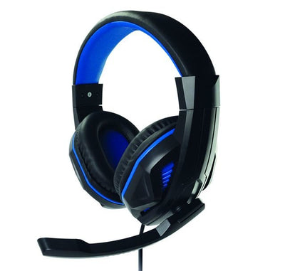 Steelplay Headphones HP41 Alámbrico Set Black Blue — image 1