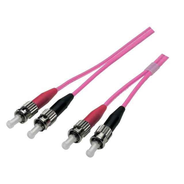 Efb Duplex Network Cable St-st OM4 2M Lszh 3MM Violet
