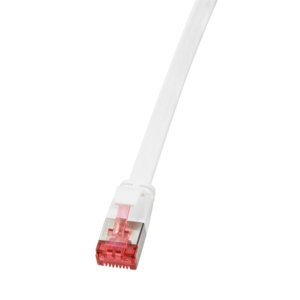 Logilink CF2061S Network Cable 3M CAT.6 F/UTP (FTP) White — image 1