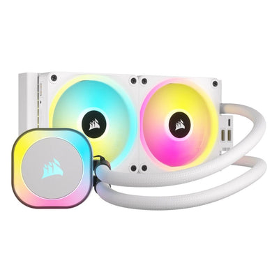 Corsair Refrigerador Liquido CPU H100I Icue Link RGB Aio (240MM)Wh CW-9061005-WW — image 1
