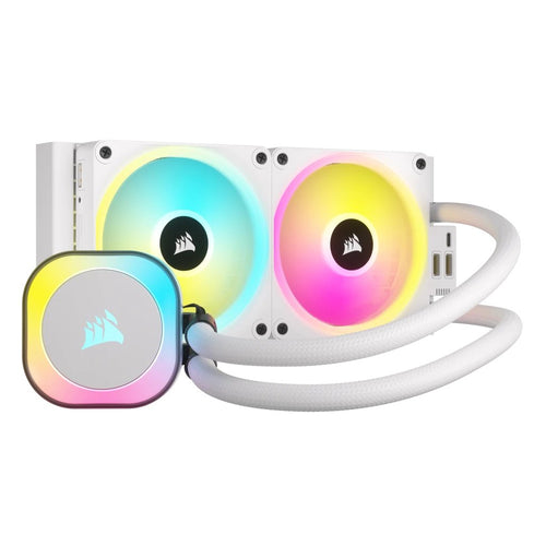 Corsair Refrigerador Liquido CPU H100I Icue Link RGB Aio (240MM)Wh CW-9061005-WW — image 1