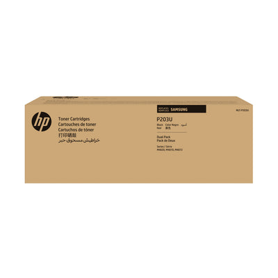 HP - Samsung Toner Black Ultra High Capacity Twin Pack MLT-P203U — image 1
