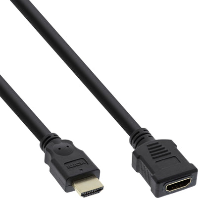 Inline Cable HDMI Cable Male a Female Black 3M — image 1