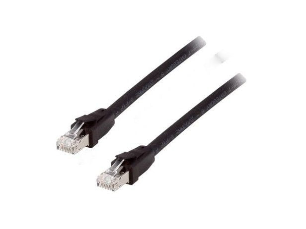 Equip Network Cable CAT.8.1 S/FTP 2x RJ45 5.00M Black (sstp)pi