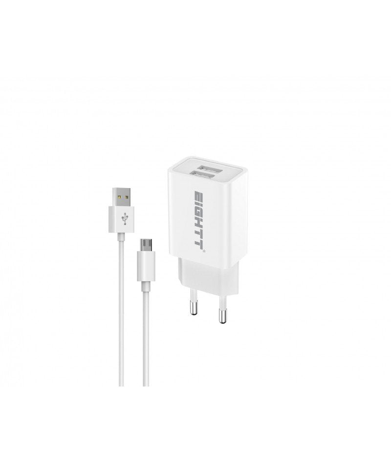 Eightt Charger Ecw-m Smartphone Tablet Micro USB 5V 2.4A