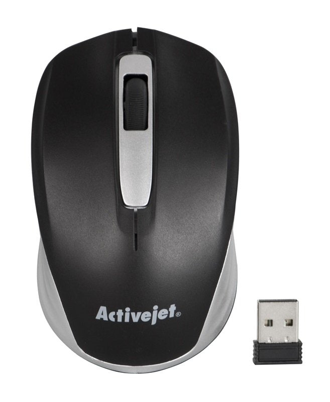 Activejet AMY-313 Mouse RF Wireless Óptico 1200 DPI Ambidextro