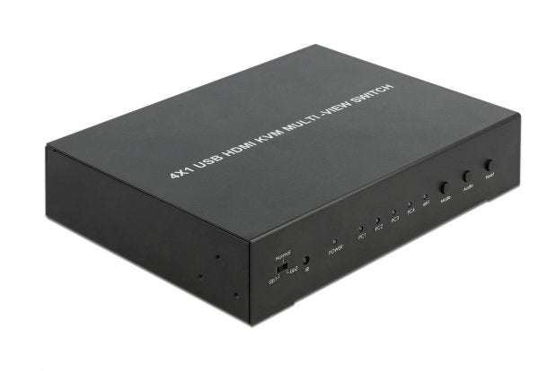 Delock KVM 4IN1 Multiview Switch 4x HDMI USB 2.0, Switch KVM 11488