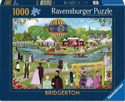Ravensburger Puzzle Bridgerton - Sehen And Gesehen Werden (1000 Teile) 12001497 — image 1