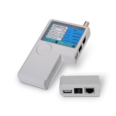 Aisens Tester Aisens Cable RJ11/RJ12/RJ45 / USB / Coaxial Indicadores LED Conexiones And Fallos — image 1