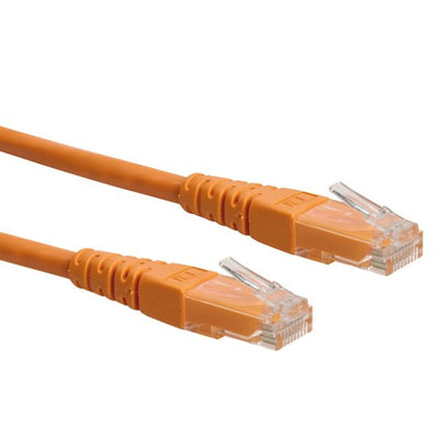 Roline Network Cable KAT.6 Class And UTP Orange 0,3M — image 1