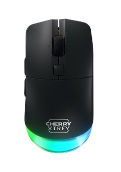 Cherry Xtrfy M50 Mouse Ergonómico Lightweight Óptico Wireless Cableado 2.4GHZ Bluetooth Black