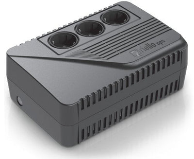 Riello UPS Iplugse 600VA 360W Frequency 50/60 HZ 3 Schucko — image 1
