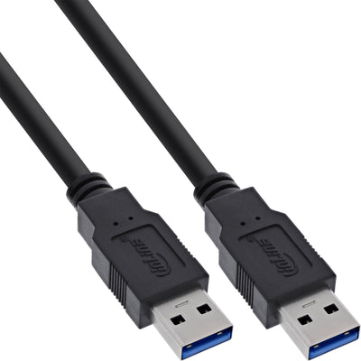 Inline USB 3.0 Cable Type a Male a Male Black 5M — image 1