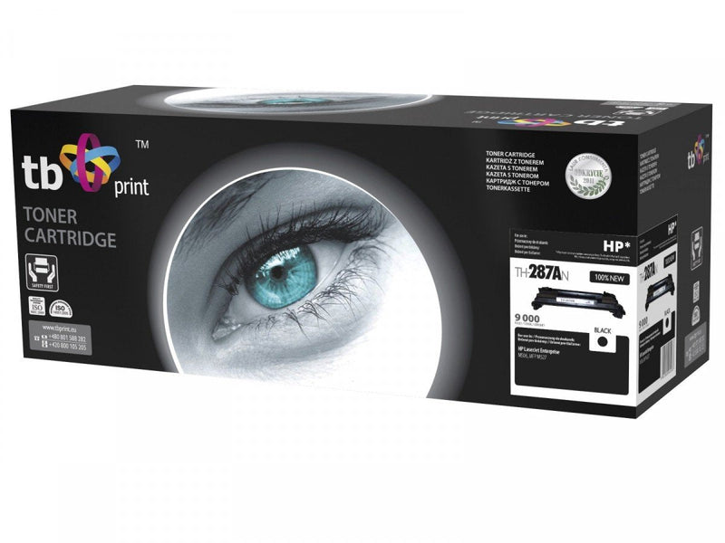 Toner HP CF287A Lj M506 Bk TH-287A 100% N