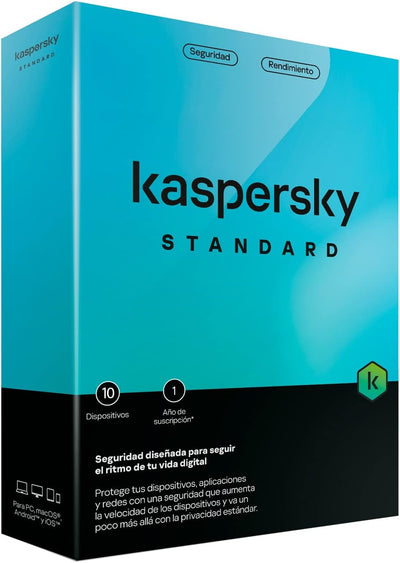 Kaspersky Antivirus Standard 10 Dispositivos 1 Year — image 1