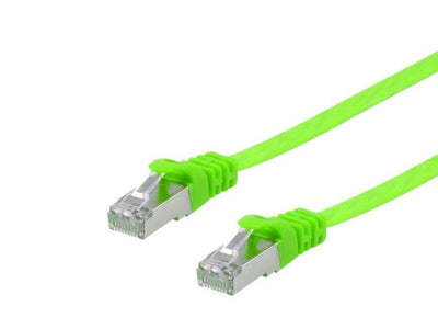Equip Patchkabel CAT.6A U/FTP 2x RJ45 0.50M Green — image 1