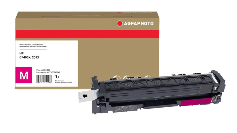 Agfaphoto APTHPCF403XE Cartridge Toner 1 Pieces Magenta