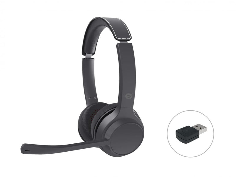 Conceptronic Headphone Wireless Bluetooth With Emación Charging + Ada. Sudoeme