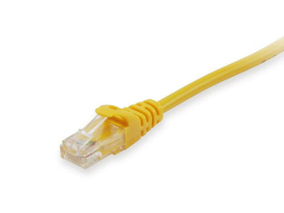 Equip Network Cable CAT.6A U UTP 2x RJ45 5.00M Yellow Lszh — image 1