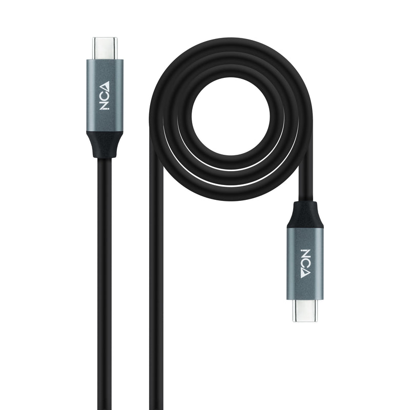 Nanocable USB Cable 3.2 GEN2X2 100W 4K/60HZ USB-C M/M 2M - Black